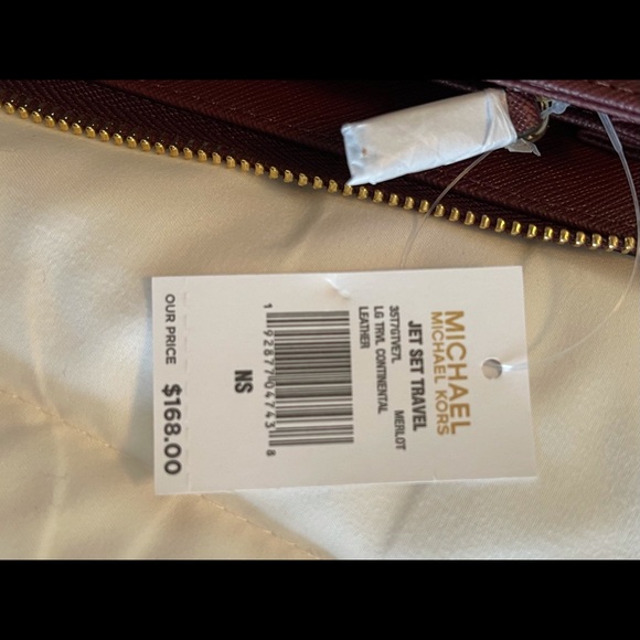 NWT Michael Kors jet set wallet - Picture 3 of 5